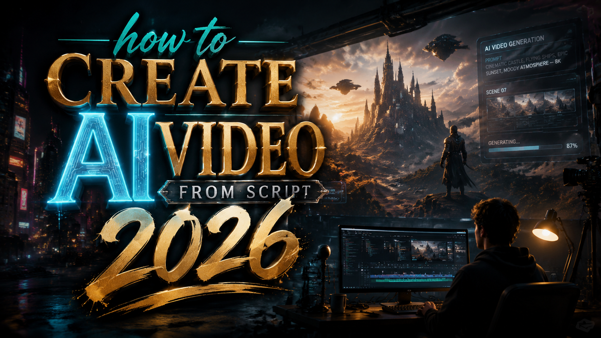 How to Create AI Video from Script 2026: A Complete Guide