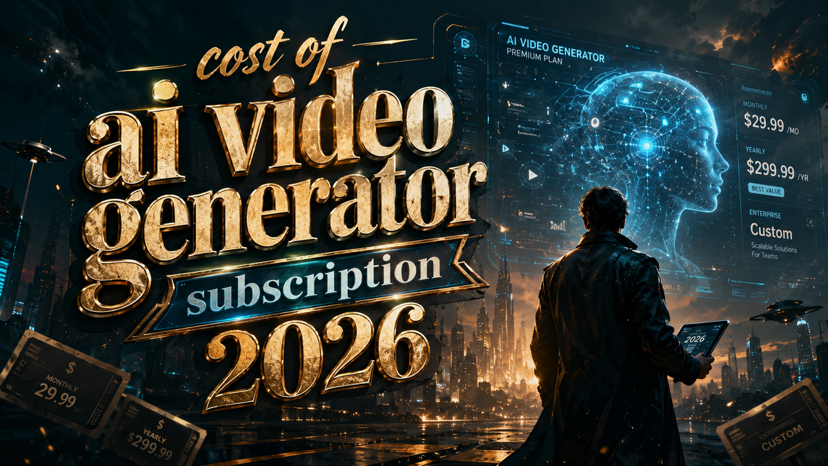 Cost of AI Video Generator Subscription 2026: Full Breakdown