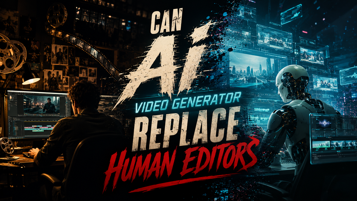 AI Video Generators: Replacing Human Editors by 2026?