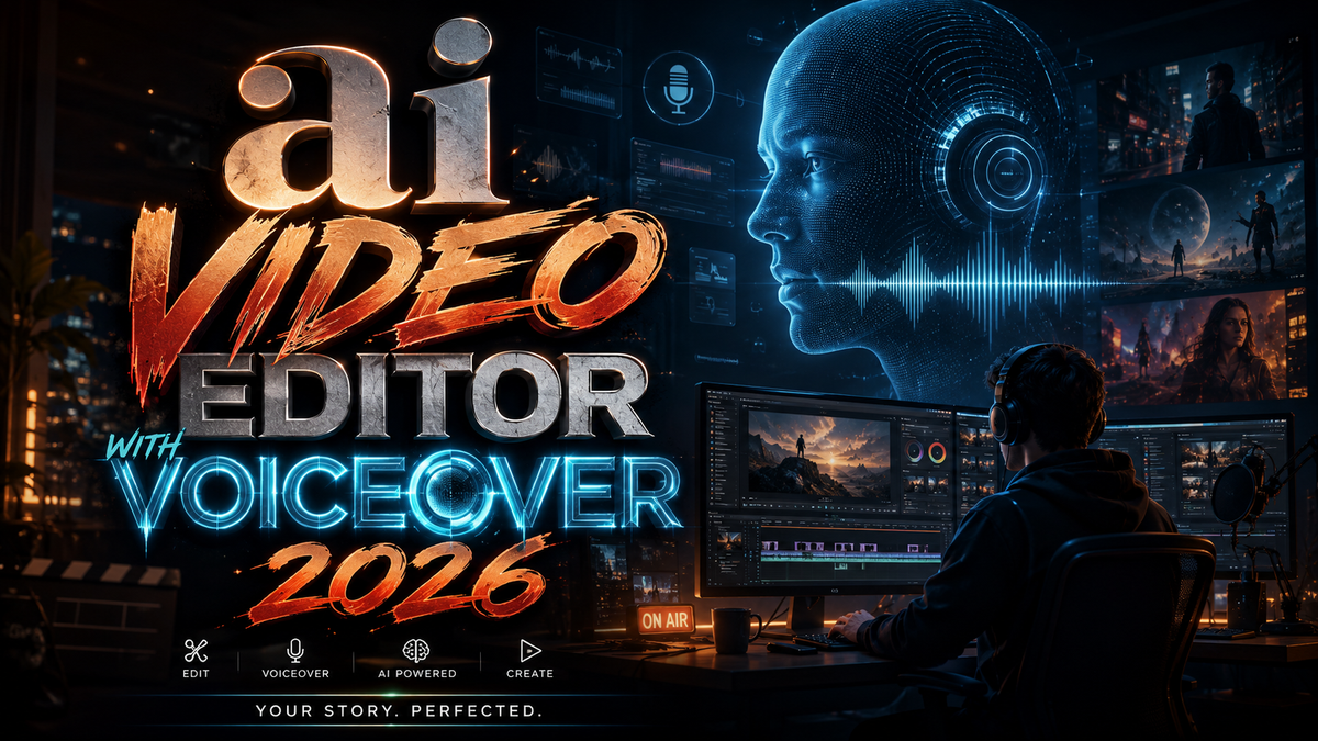 Best AI Video Editor with Voiceover 2026: Top Picks & Guide