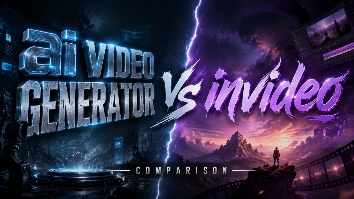 AI Video Generator vs InVideo: 2026 Comparison Guide