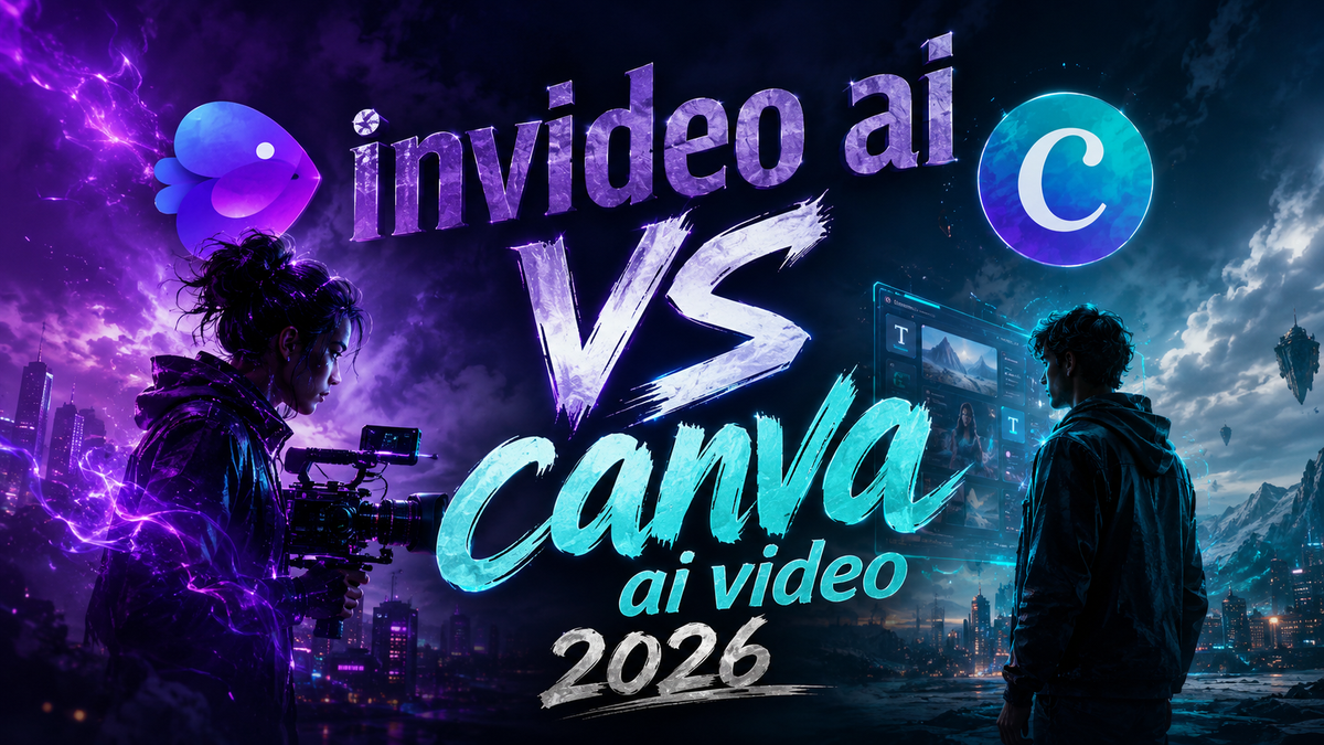 InVideo AI vs Canva AI Video 2026: 최고의 대결