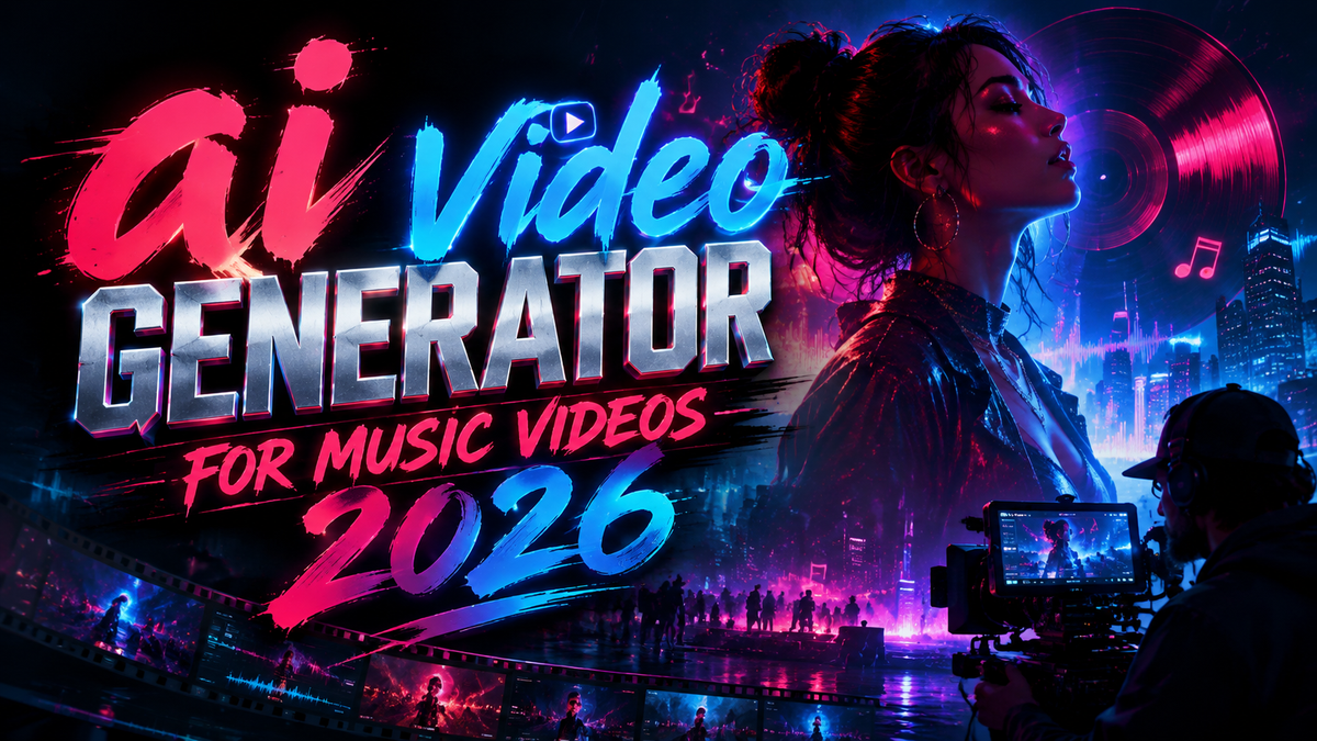KI-Videogenerator für Musikvideos 2026: Die Zukunft der visuellen Gestaltung