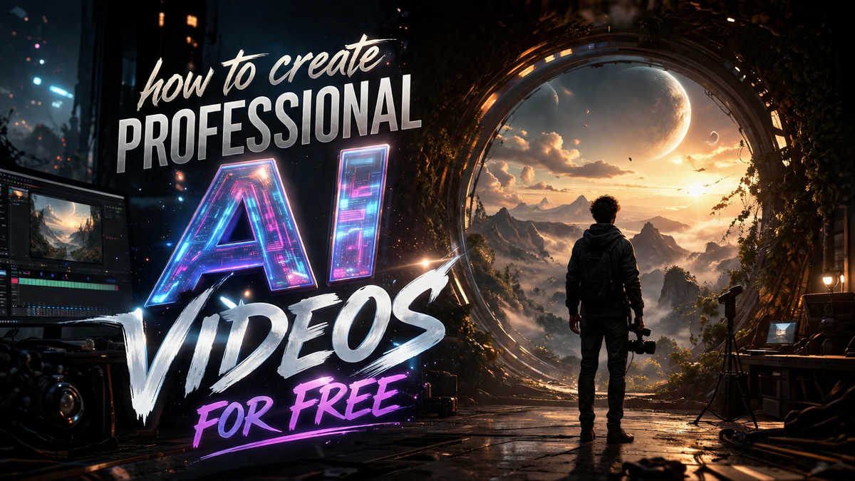 How to Create Professional AI Videos for Free in 2026