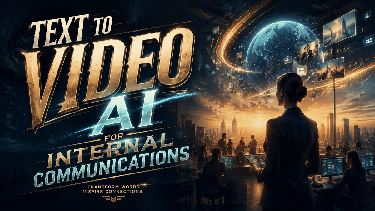IA de Texto a Video para Comunicaciones Internas en 2026