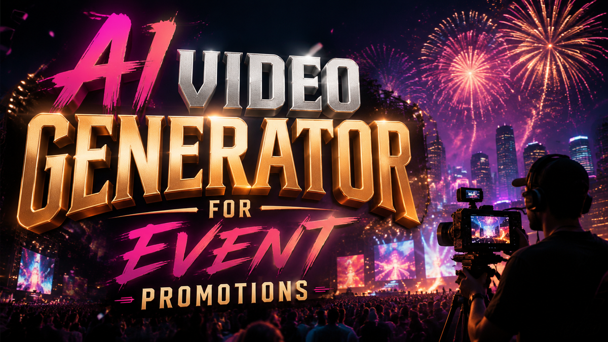 Generador de videos con IA para promocionar eventos en 2026