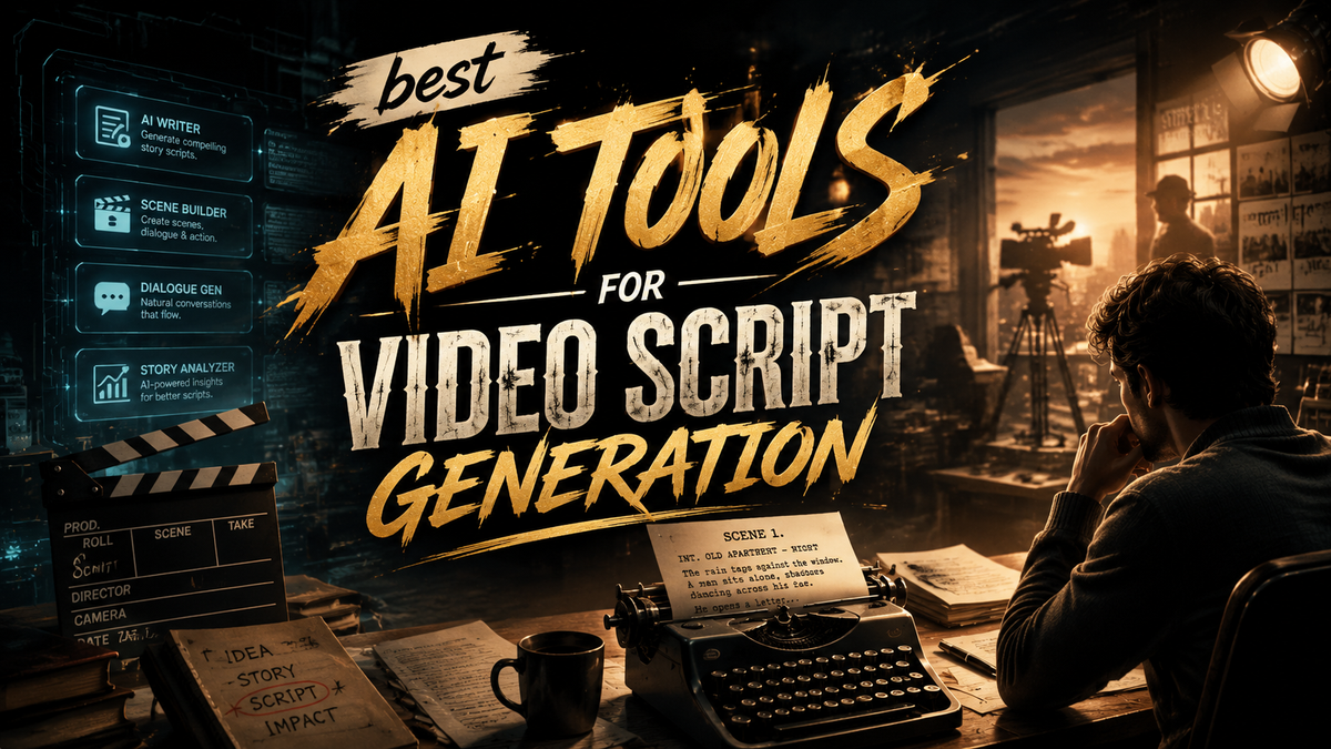 Top AI Tools for Video Script Generation in 2026 (Tested & Ranked)