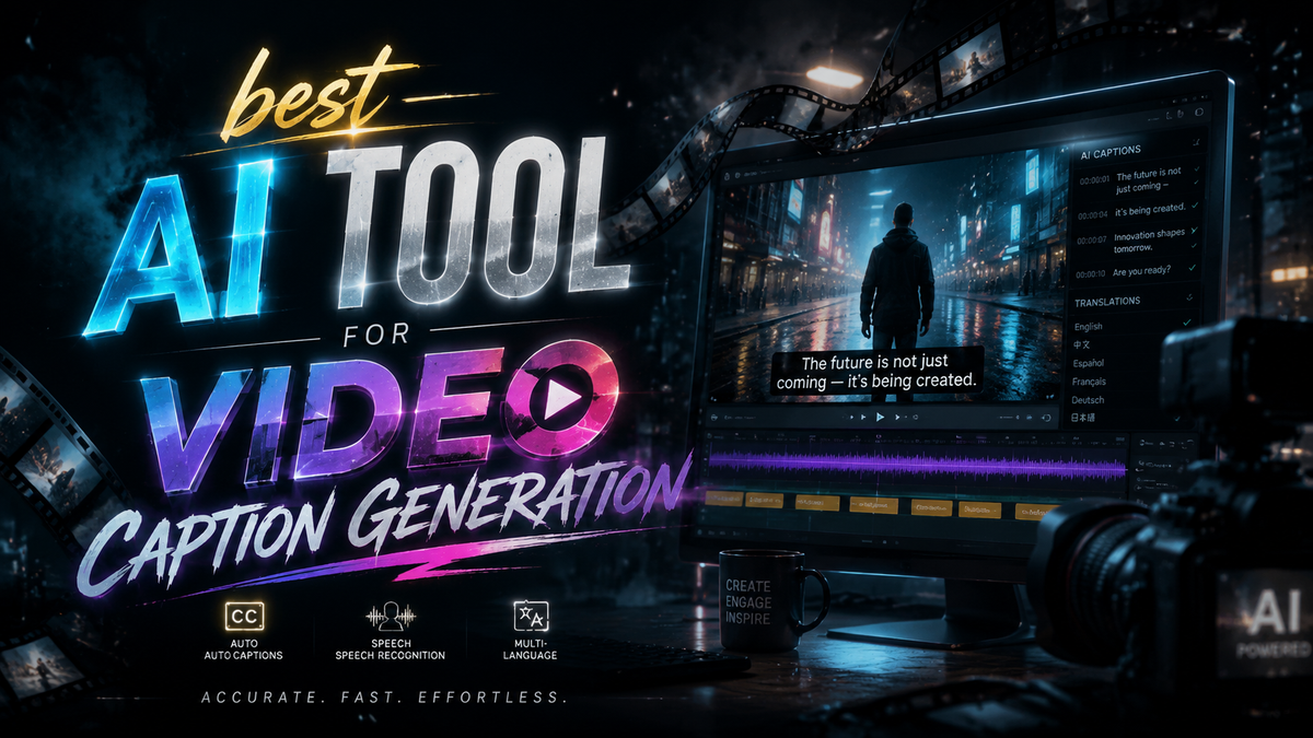 Best AI Tool for Video Caption Generation in 2026 (Top Picks)