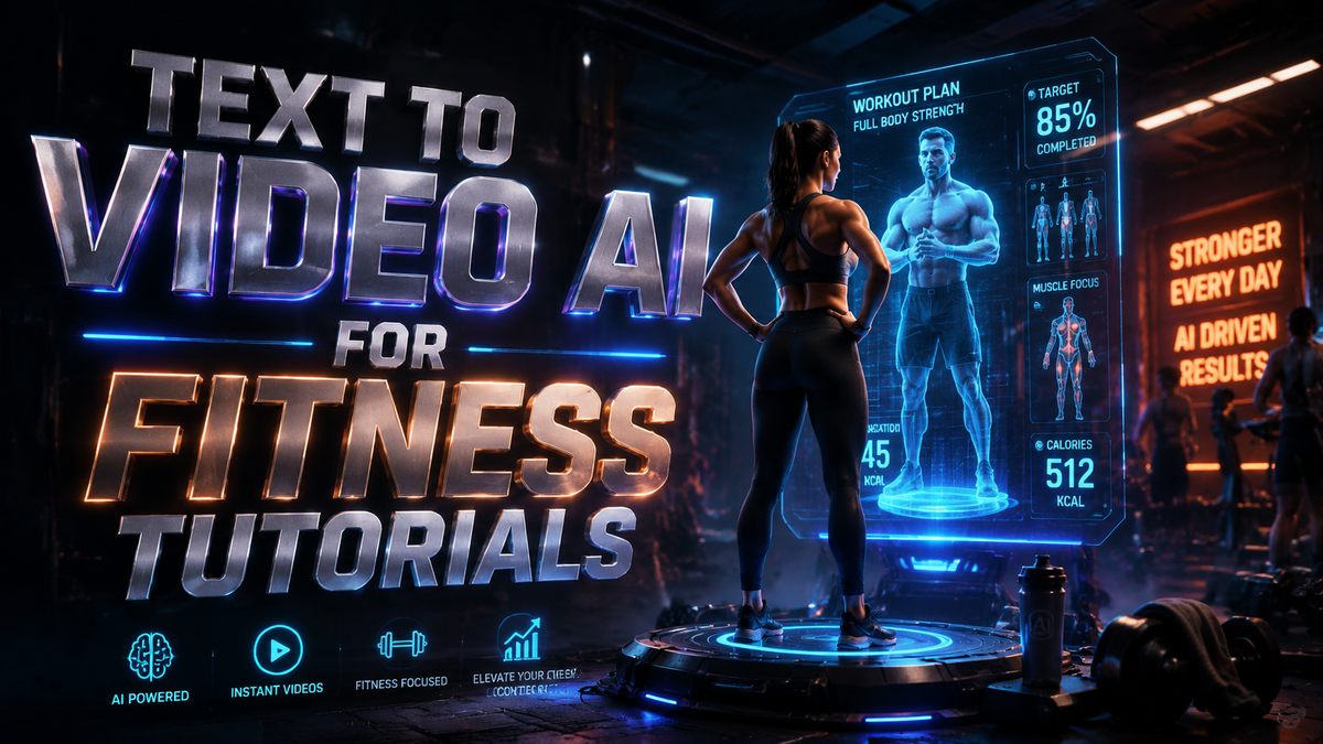 Text to Video AI for Fitness Tutorials: Future of Training (2026)