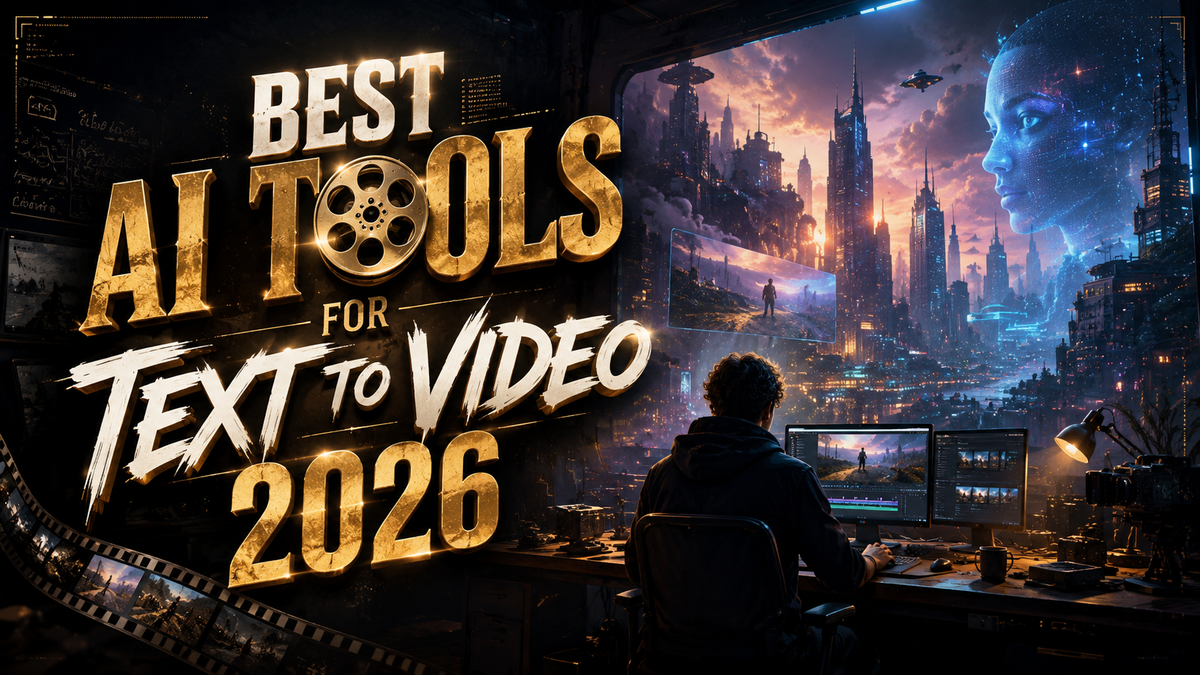 Best AI Tools for Text to Video in 2026: Top Picks