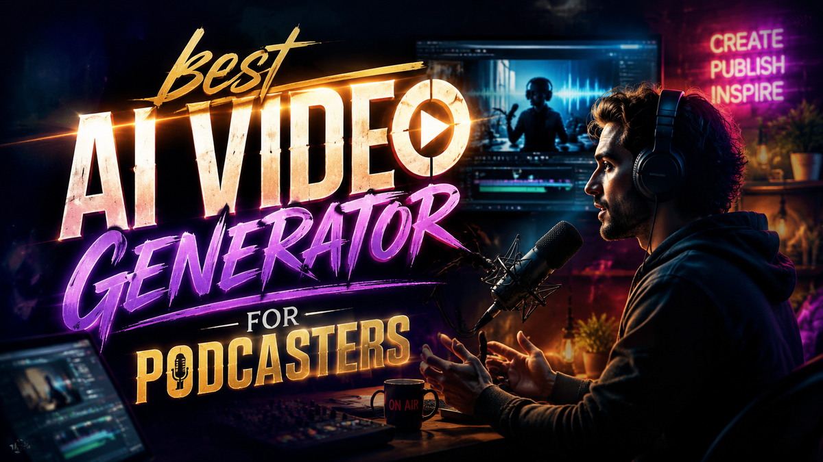 Best AI Video Generator for Podcasters in 2026 (Top Picks)