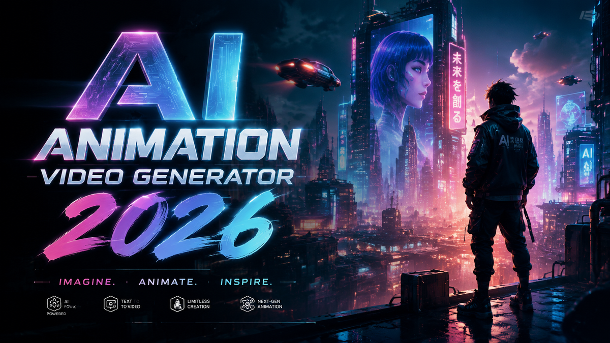 Gerador de Vídeos Animados por IA 2026 | Criador Automático