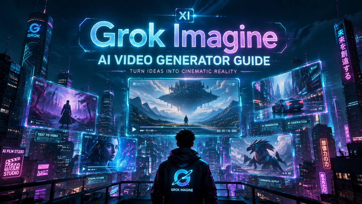 Grok Imagine AI Video Generator Guide 2026: Master AI Videos