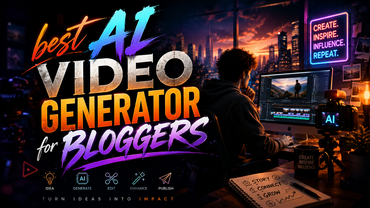Best AI Video Generator for Bloggers in 2026: Top Picks