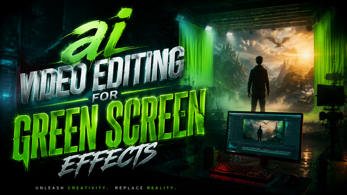 AI Video Editing for Green Screen Effects: 2026 Trends & Tools