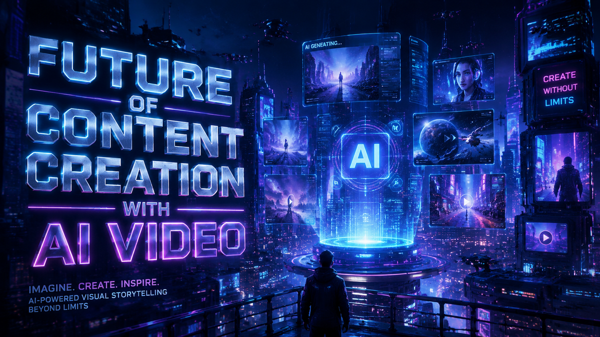El futuro de la creación de contenido con vídeo IA en 2026