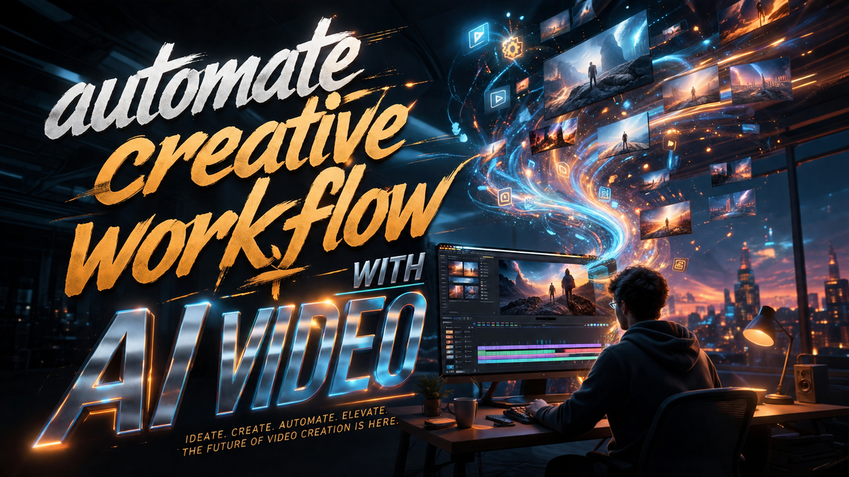 Automate Creative Workflow with AI Video: 2026 Future Trends