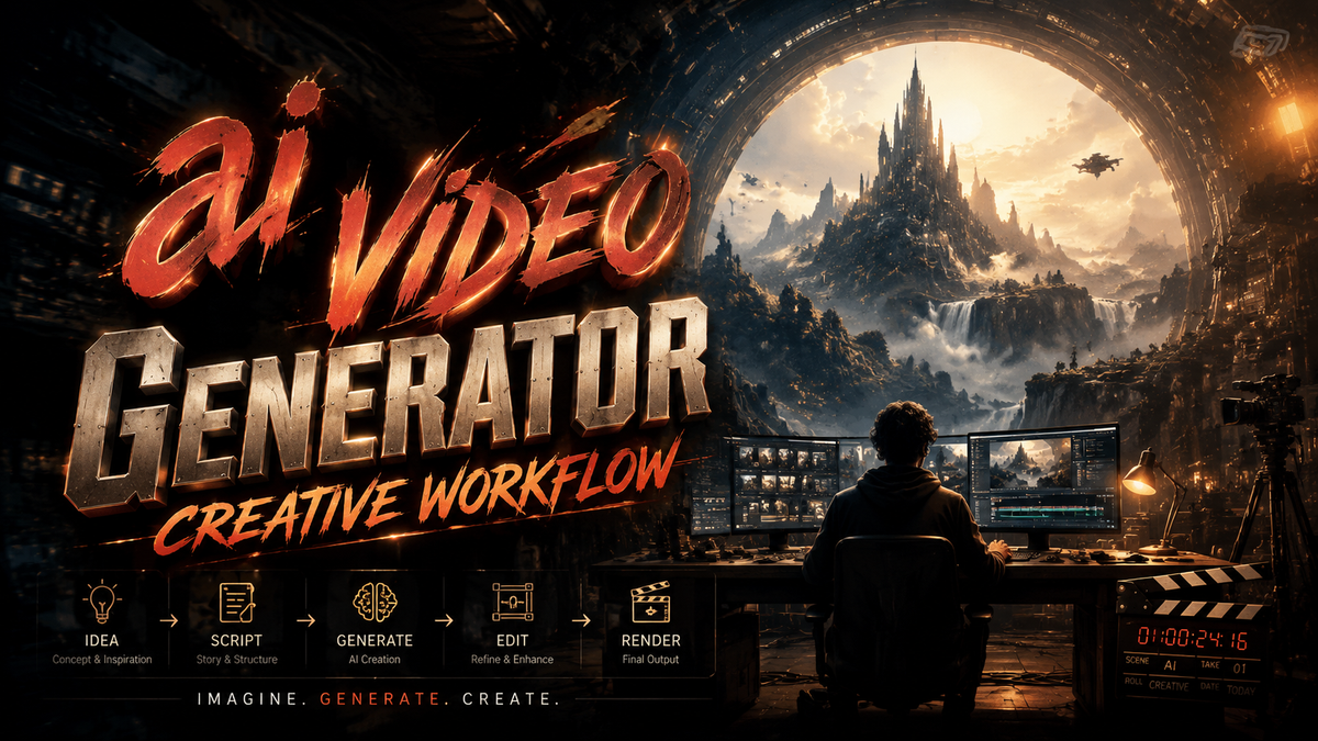Flujo creativo con generador de videos IA: Guía 2026