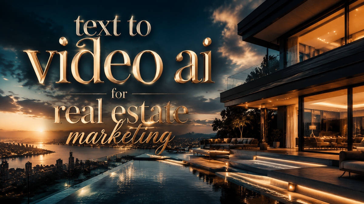 Text to Video AI for Real Estate Marketing in 2026