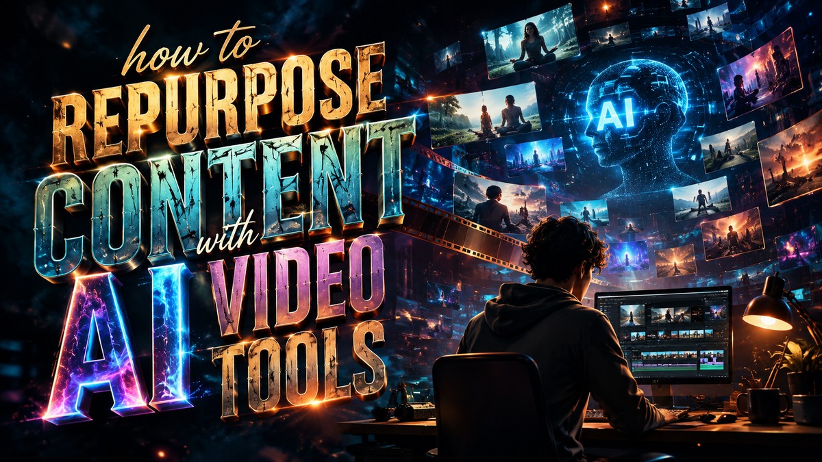 How to Repurpose Content with AI Video Tools (2026 Guide)