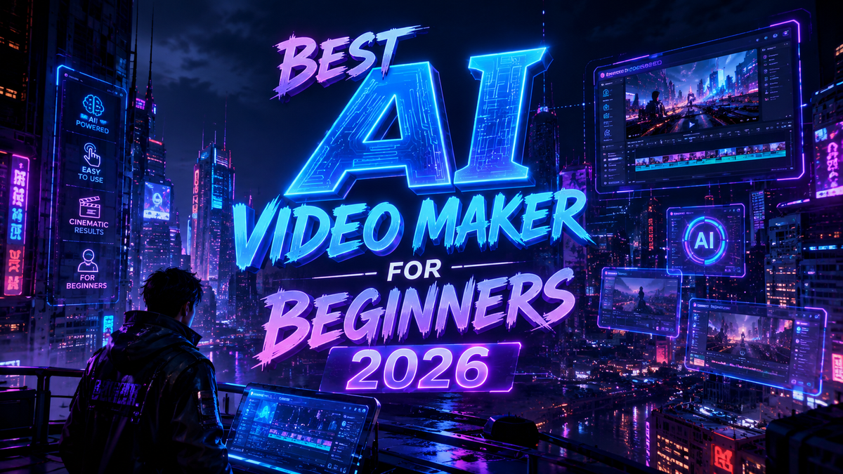 Best AI Video Maker for Beginners 2026: Top Picks & Guide