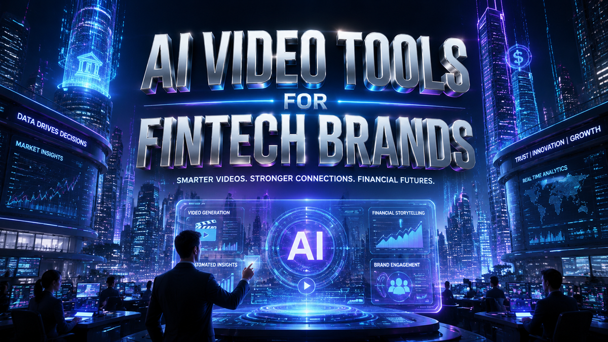 Top AI Video Tools for Fintech Brands in 2026 | Expert Picks