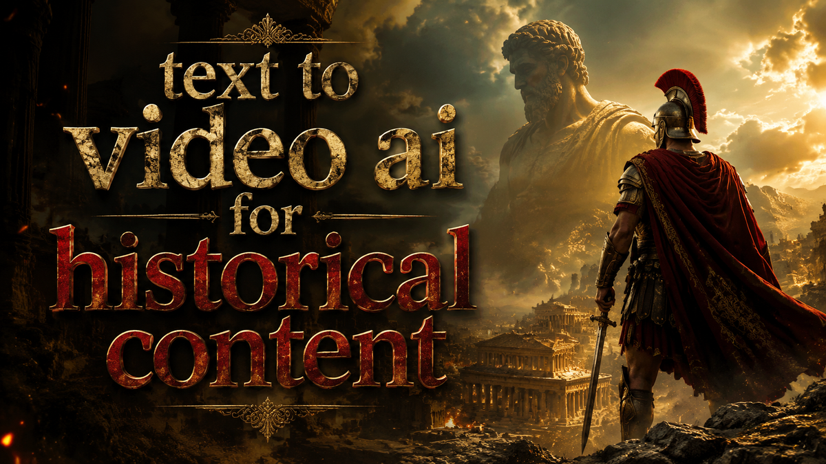 IA de Texto a Video para Contenido Histórico en 2026