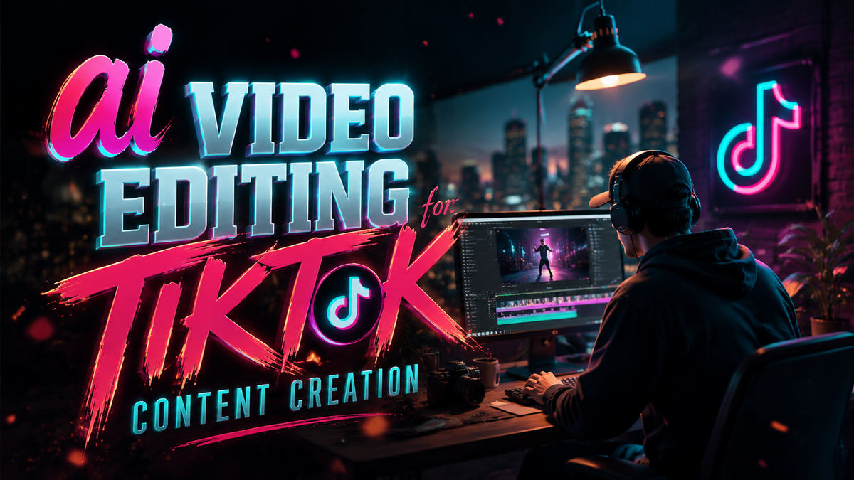 Edición de videos con IA para crear contenido en TikTok