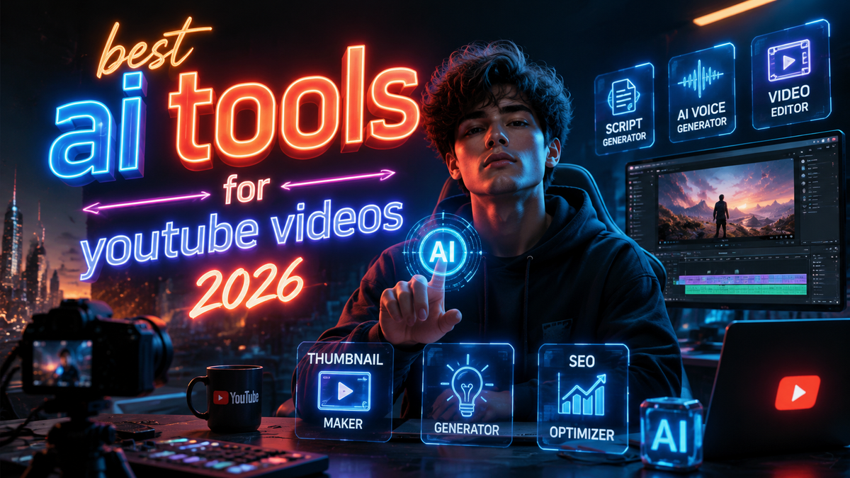 2026年YouTube動画作成に最適なAIツールベスト10