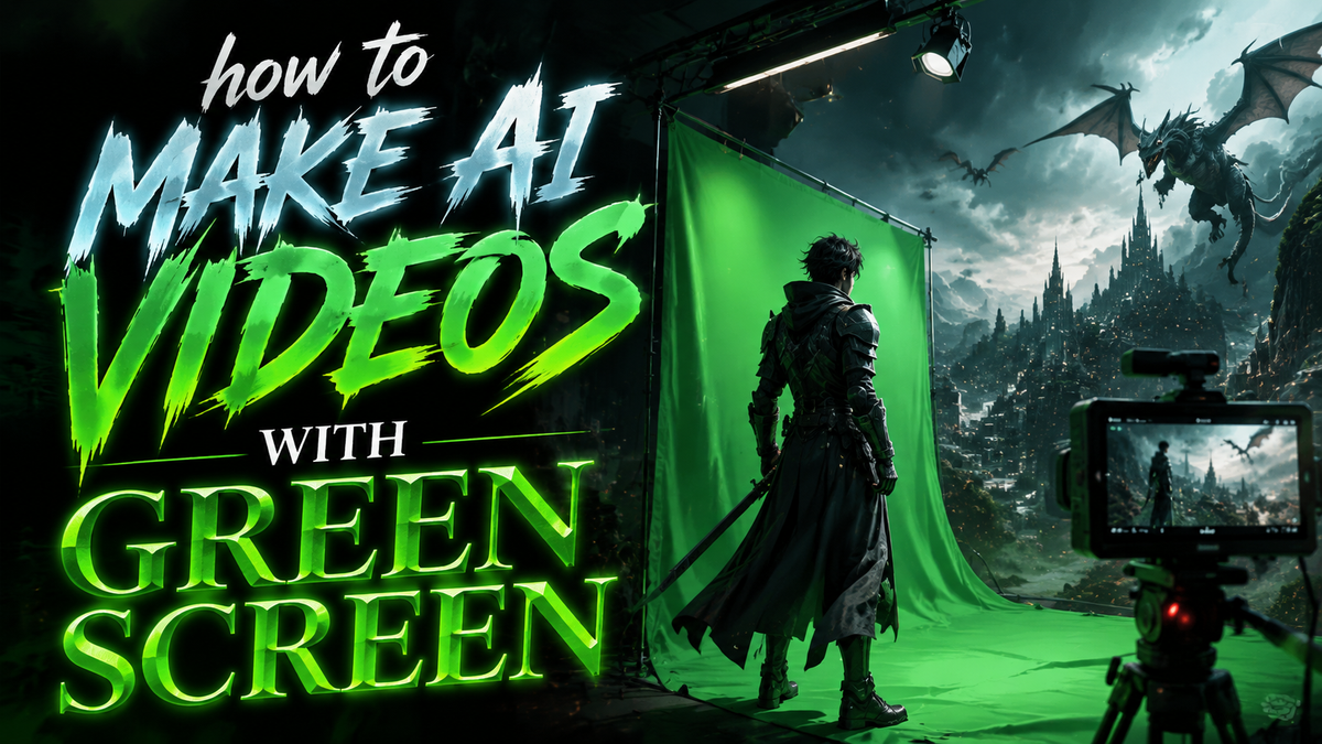 KI-Videos mit Greenscreen erstellen – Schritt-für-Schritt-Anleitung