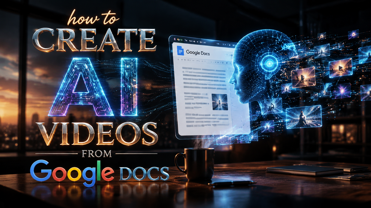 GoogleドキュメントからAI動画を作成する方法（2026年版）