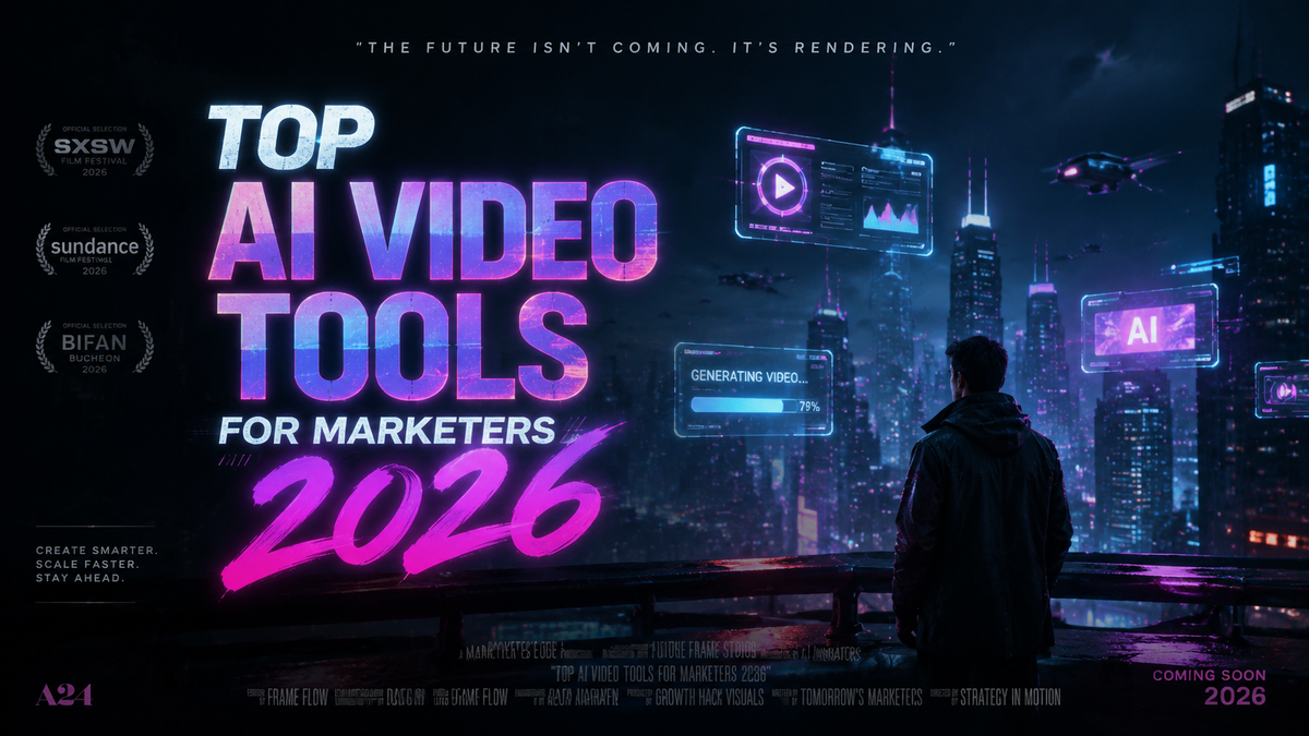 Top AI Video Tools for Marketers in 2026: Future-Proof Picks
