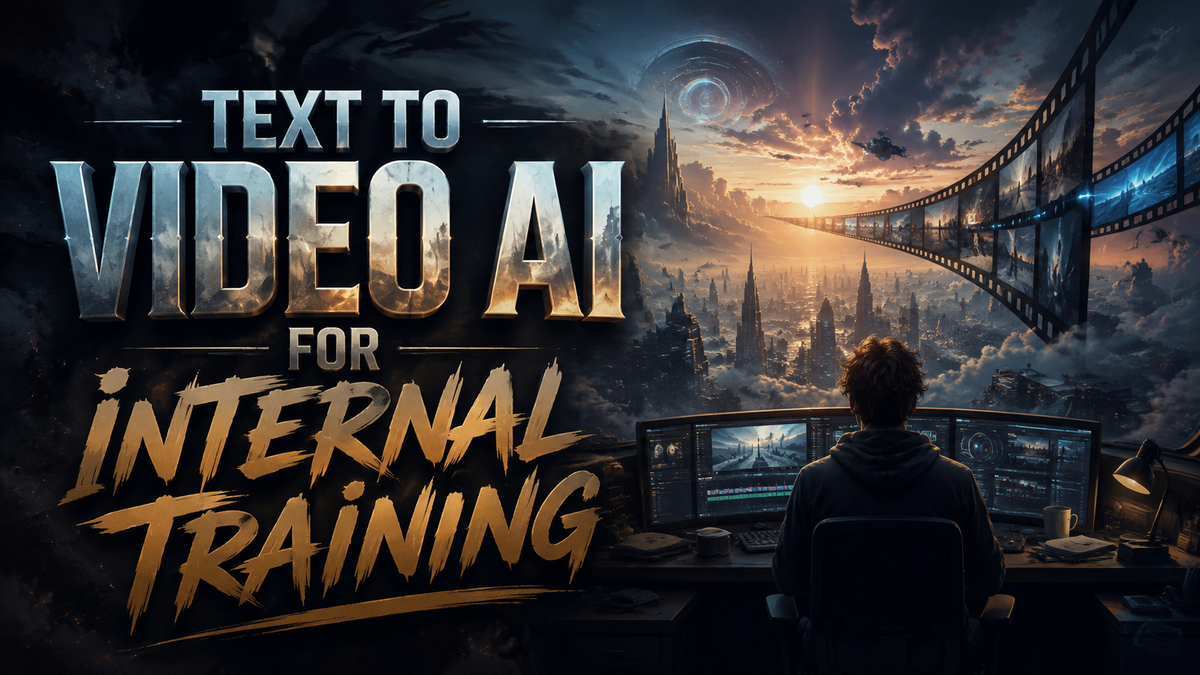 Text to Video AI for Internal Training: 2026's Top Tools