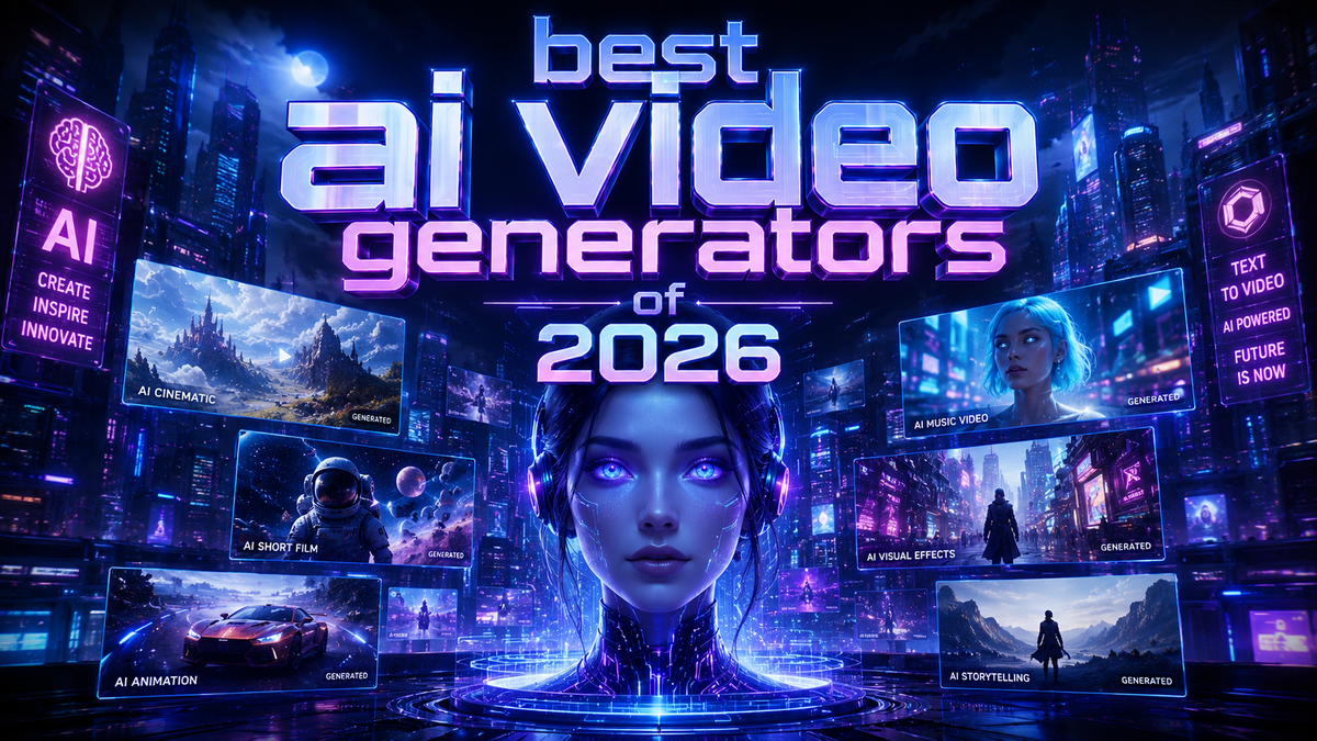 Best AI Video Generators of 2026: Top Picks & Reviews