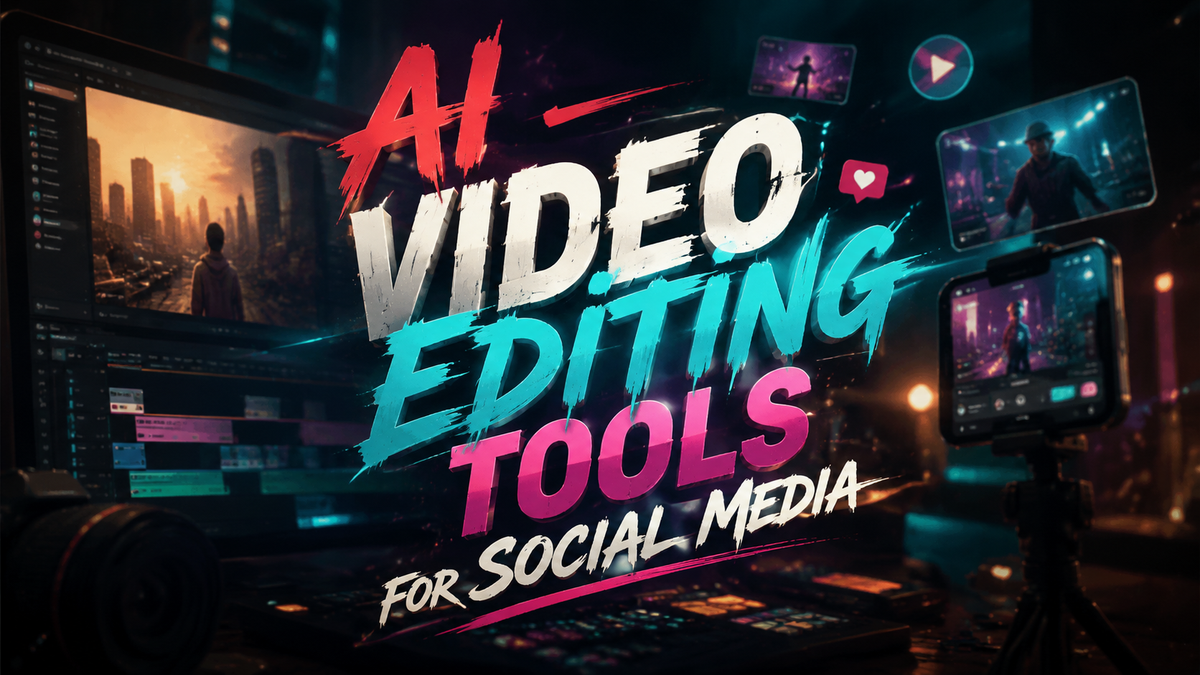 Herramientas de edición de video con IA para redes sociales (2026)