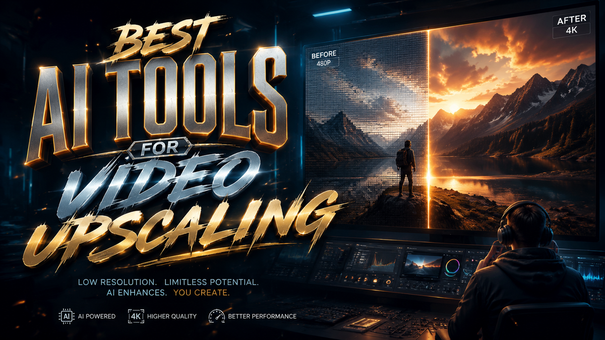 Las mejores herramientas IA para upscaling de video en 2026
