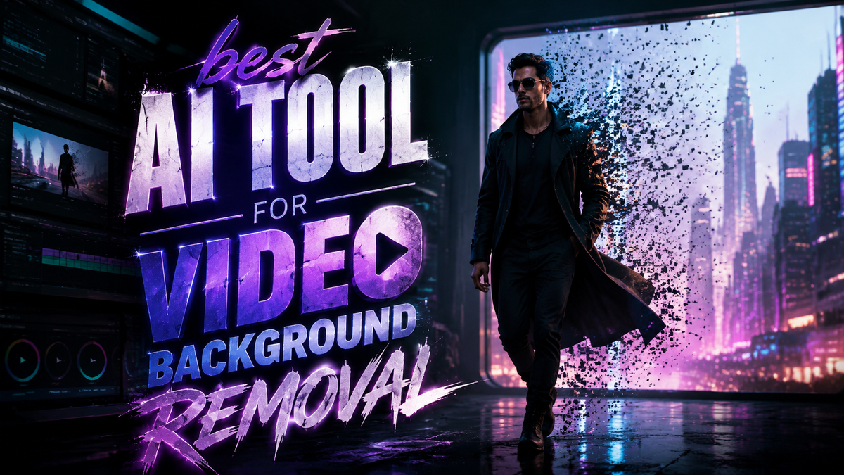 Best AI Tool for Video Background Removal in 2026 (Tested)