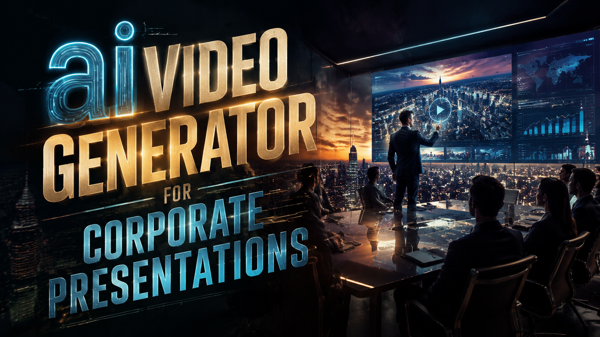 AI Video Generator for Corporate Presentations (2026 Trends)