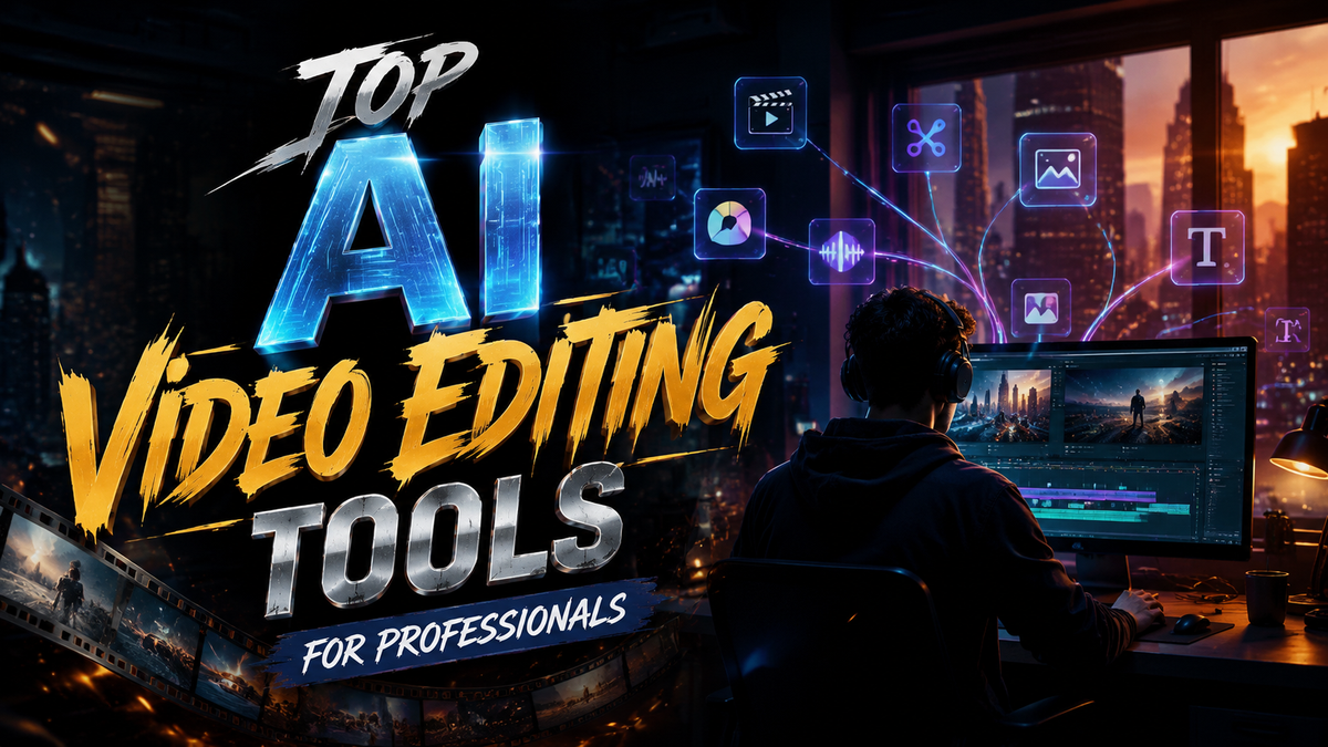 Las mejores herramientas de edición de video con IA para profesionales