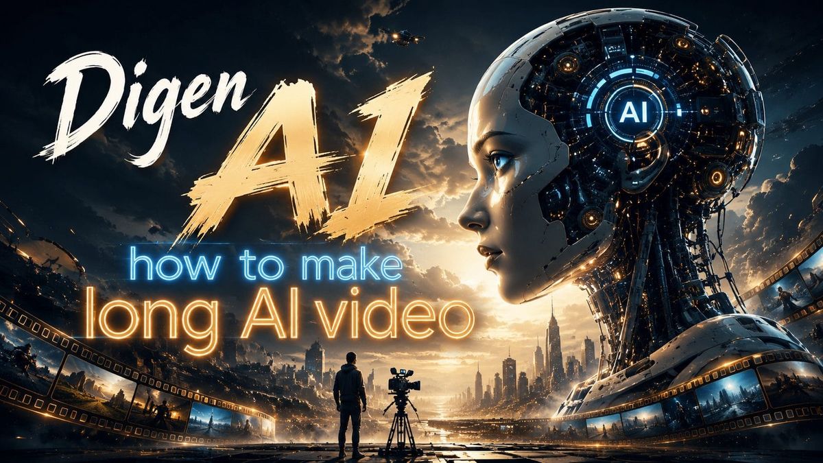 Digen AI: Como Criar Vídeos Longos com IA em 2026