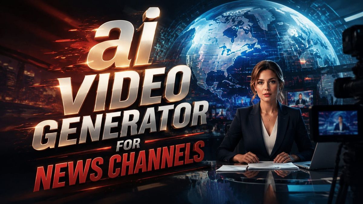 AI Video Generator for News Channels: 2026's Top Tools