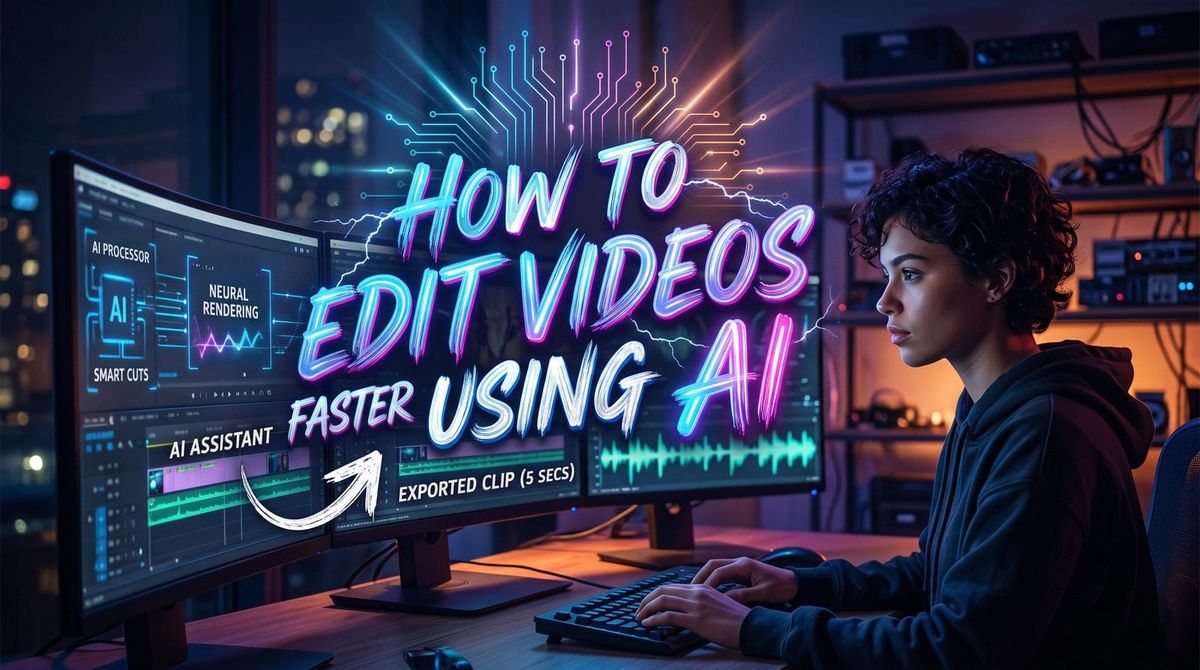 How to Edit Videos Faster Using AI in 2026: Pro Tips