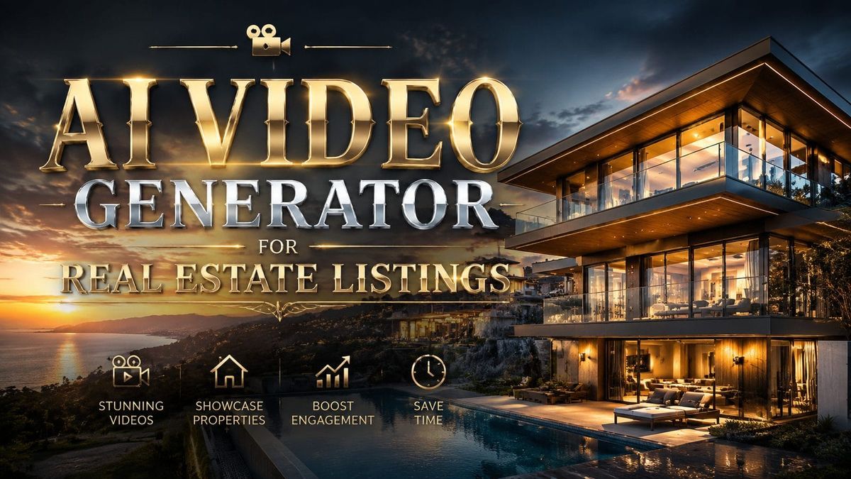 AI Video Generator for Real Estate Listings (2026) | Boost Sales