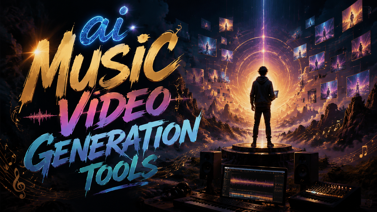 Melhores Ferramentas de Geração de Vídeos Musicais com IA em 2026