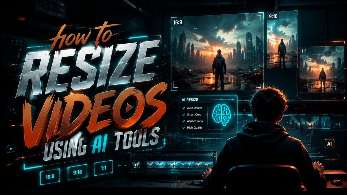 How to Resize Videos Using AI Tools (2026 Guide)