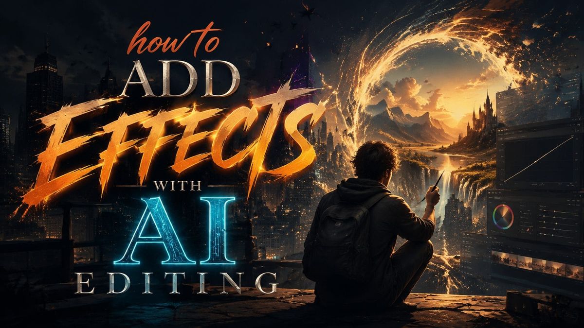 How to Add Effects with AI Editing in 2026: Pro Techniques