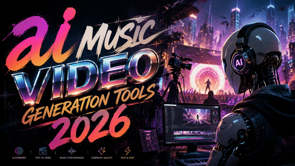 Herramientas de IA para crear videos musicales en 2026