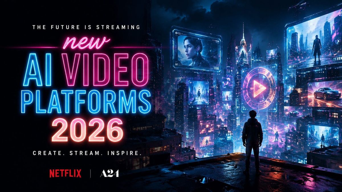 2026年最新AI動画プラットフォームの未来