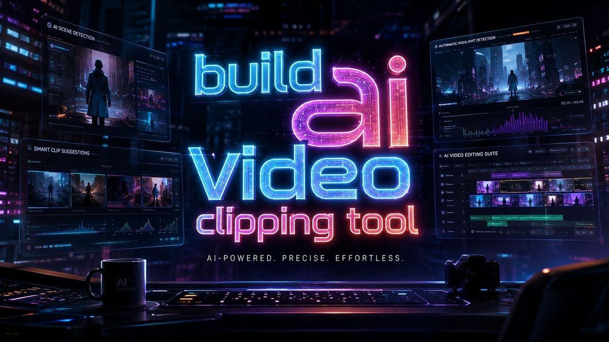 Como Criar uma Ferramenta de Recorte de Vídeo com IA em 2026