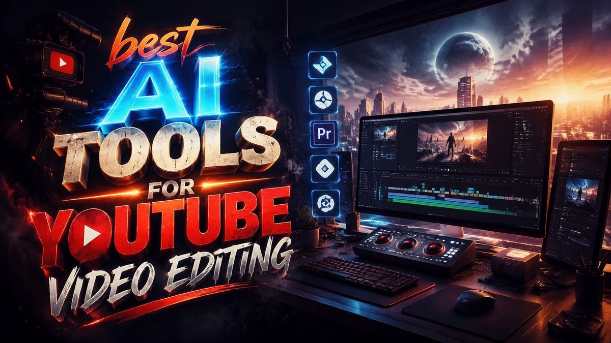Las mejores herramientas de IA para editar videos de YouTube (2026)